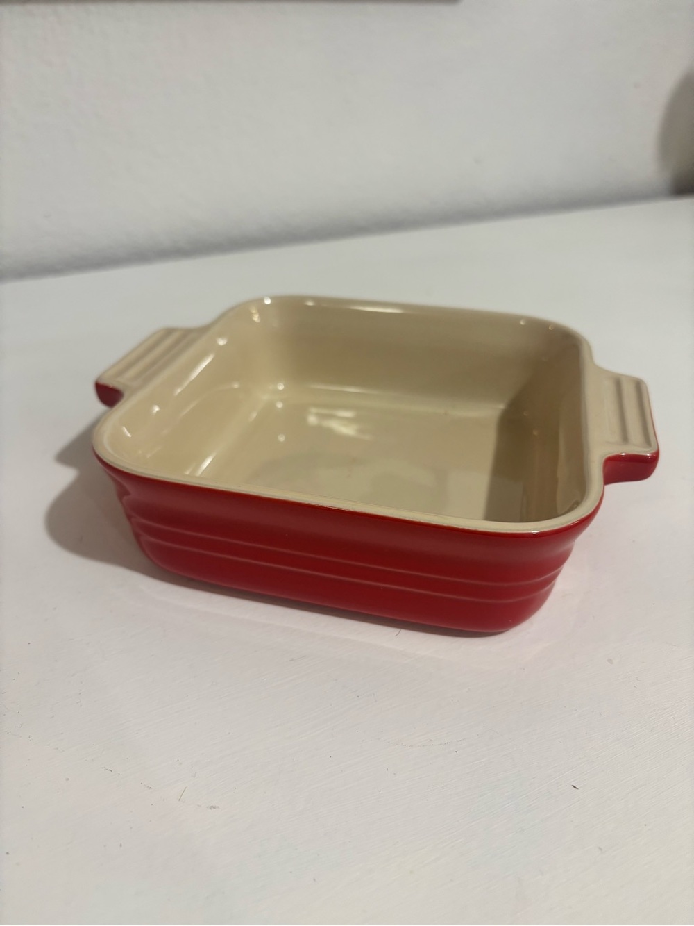 Le Creuset Red Small Square Bakeware Dish